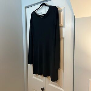 Country Road Black Long Sleeve Tunic Top Women’s US 6 Australia Made